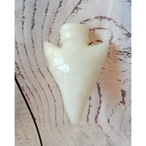 BOY SCOUT NECKERCHIEF Slide White ARROWHEAD